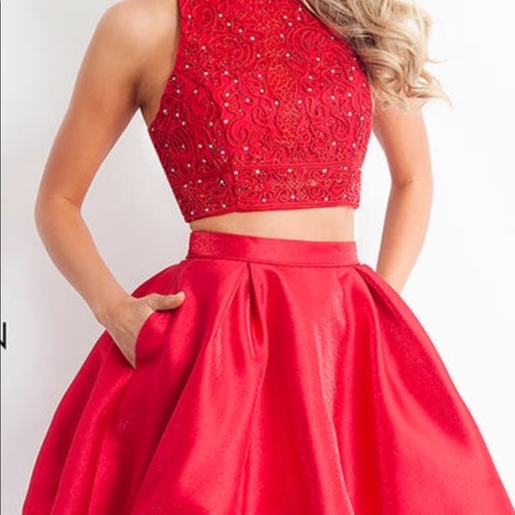 Rachel Allan Homecoming Dress rhinestones corset 0 - Picture 2 of 8